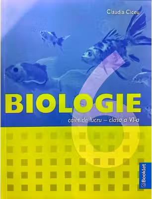 Caiet de lucru Biologie clasa 6