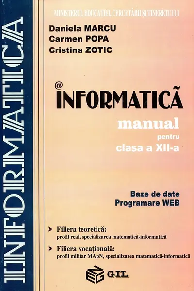 Informatică - Clasa 12 - Manual