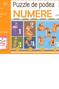 Puzzle de podea - Numere