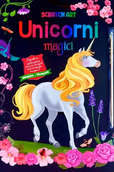Unicorni magici - Scratch Art