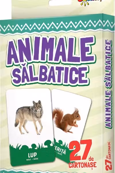 27 de cartonase. Animale salbatice