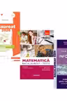 Pachet Bacalaureat 2026. Limba si literatura romana, Matematica M1. Teste si Informatica. Ghid de pregatire clasele 11-12 intensiv Pascal C/C++ - Mihaela Dobos, Rodica Manolescu, Susana Galatean