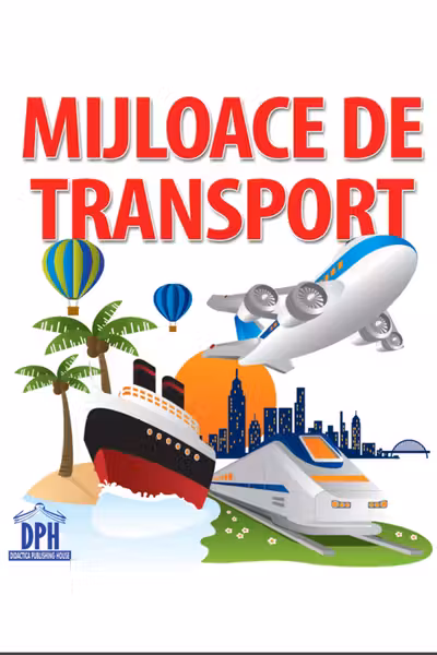 Mijloace de transport - carti pliate