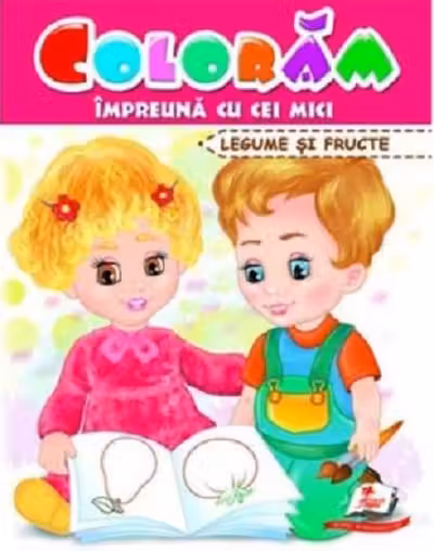 Coloram p-u cei mici (legume si fructe)