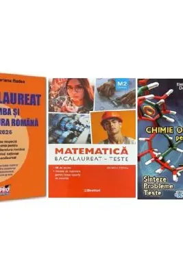 Pachet Bacalaureat 2026. Limba si literatura romana, Matematica M2 Tehnologic. Teste si Chimie organica pentru liceu - Mariana Badea, Daniela Stoica, Elena Alexandrescu