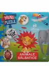 Animale salbatice. Mini puzzle