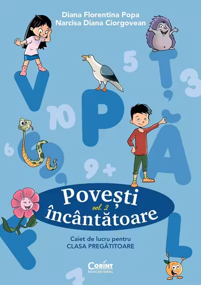 Povesti incantatoare. Caiet de lucru pentru clasa pregatitoare. Vol.2