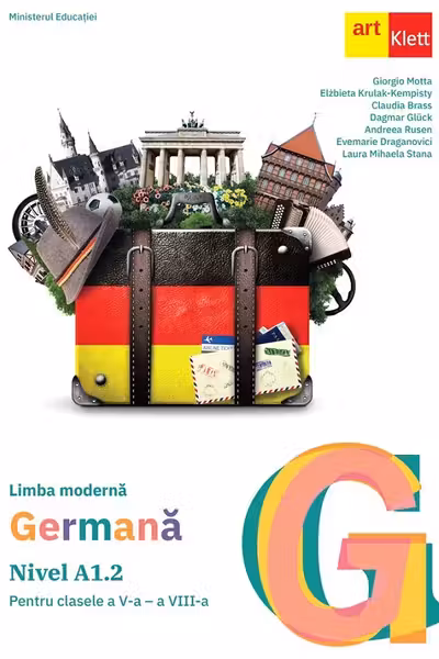 Limba moderna germana. Nivel A1.2 - Clasele 5-8 - Manual