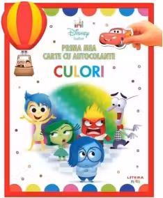 DISNEY BEBE. PRIMA MEA CARTE CU AUTOCOLANTE. CULORI