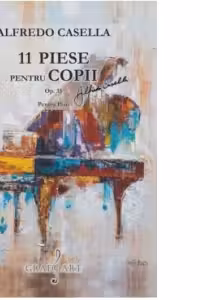 11 Piese pentru copii. Opus 35, pentru pian