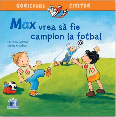 Max vrea sa fie campion la fotbal