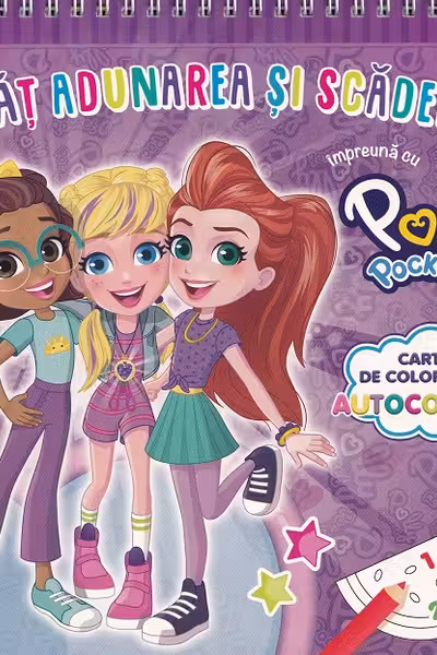Invat adunarea si scaderea impreuna cu Polly Pocket
