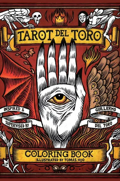 The Guillermo Del Toro Tarot Coloring Book