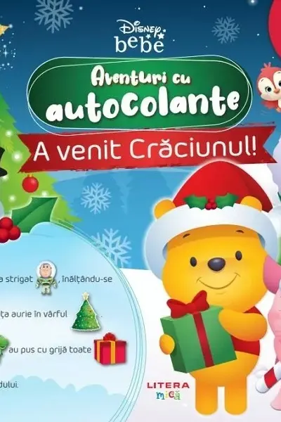 Disney. A venit Craciunul! Aventuri cu autocolante 2 ani