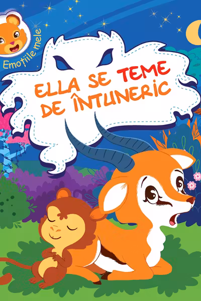 Ella se teme de întuneric