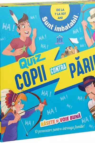 Sunt Imbatabil. Quiz copii contra parinti