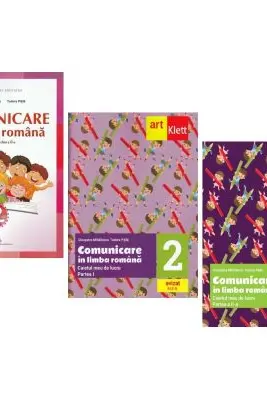 Pachet Manual limba si literatura romana clasa a 2-a plus caiete de lucru Partea 1 si 2 - Cleopatra Mihailescu, Tudora Pitila