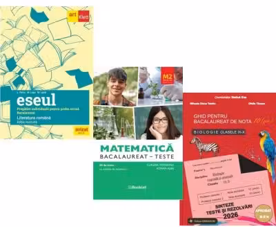 Pachet Bacalaureat 2026. Eseul. Pregatire individuala pentru proba scrisa, Matematica M2 Profil Stiinte ale naturii. Teste si Biologie clasele 9-10 - Liliana Paicu, Claudia Temneanu, Stelica Ene
