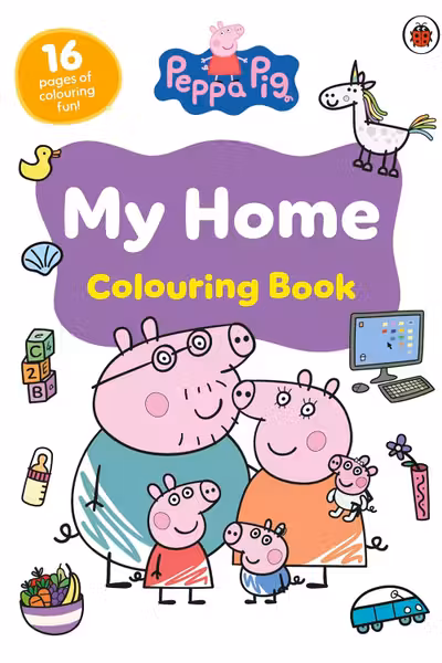 My Home Colouring Book