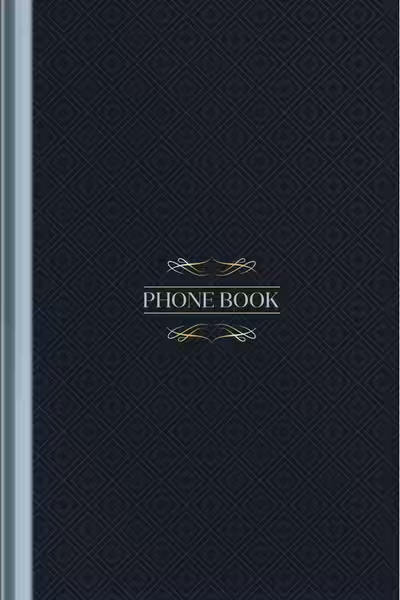 Телефонная книга.Моноколор. Dark