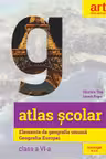 Atlas scolar. Elemente de geografie umana. Geografie Europei - Clasa 6