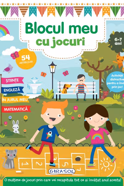 Blocul meu cu jocuri. 6-7 ani