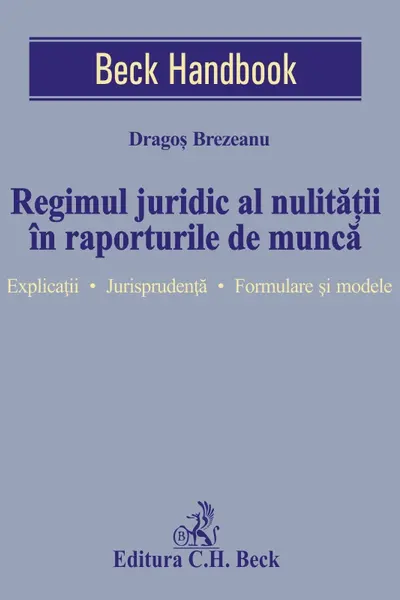 Regimul juridic al nulității în raporturile de muncă