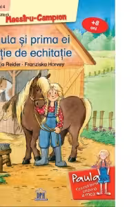 Paula si prima ei lectie de echitatie 8 ani+