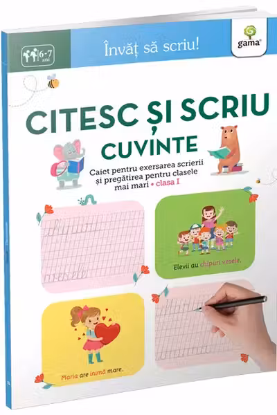 Invat sa scriu! Citesc si scriu cuvinte