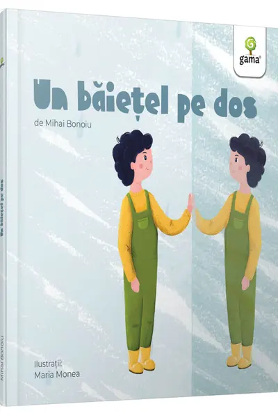 Un baietel pe dos