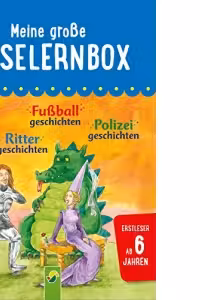 Meine grosse Leselernbox - Rittergeschichten, Fussballgeschichten, Polizeigeschichten: Empfohlen ab 6 Jahren