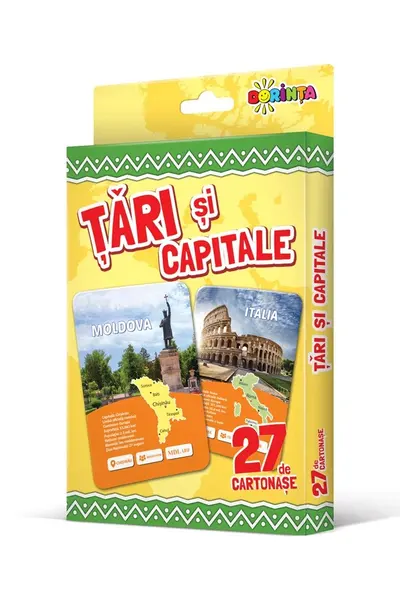 27 de cartonase. Tari si capitale