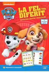 PAW Patrol. PATRULA CATELUSILOR. LA FEL SAU DIFERIT? Activitati pentru prescolari cu autocolante. reeditare