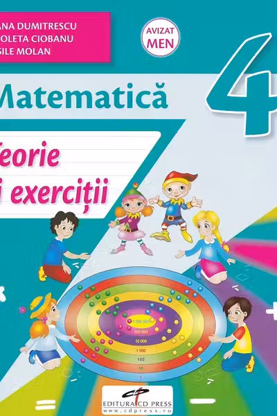 Matematică - Clasa 4 - Teorie și exerciții