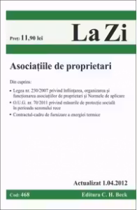 Asociatiile de proprietari (actualizat la 1.04.2012). Cod 468