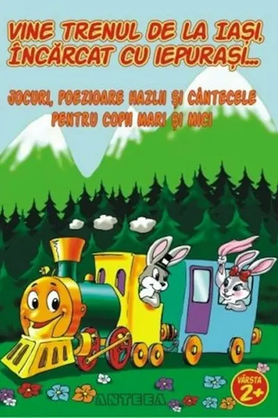 Vine trenul de la Iași, încărcat cu iepurași. Jocuri, poeziore hazlii și cântecele pentru copii mari și mici
