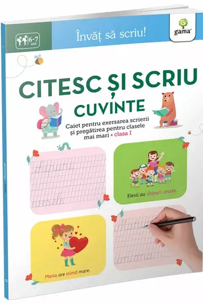 Invat sa scriu! Citesc si scriu cuvinte