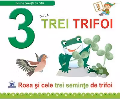 3 de la Trei trifoi. Rosa si cele trei seminte de trifoi. Cartonata - Greta Cencetti