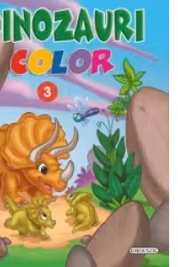 Dinozauri Color 3 (carte de colorat)
