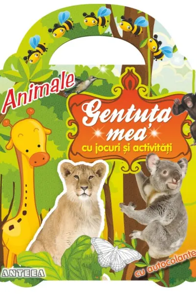 Gentuța mea cu jocuri și activități. Animale