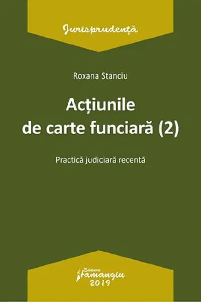 Acțiunile de carte funciară Ed.2