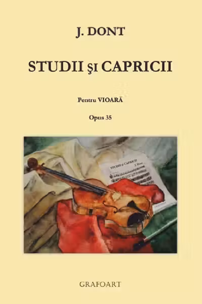 Studii și capricii pentru vioară. Opus 35