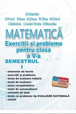 MATEMATICA Exercitii si probleme clasa a 5-a Semestrul 1