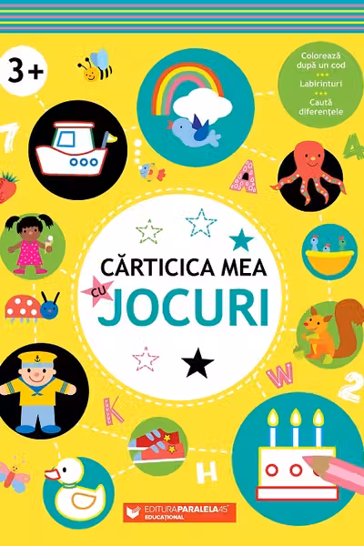 Carticica mea cu jocuri (3 ani+)