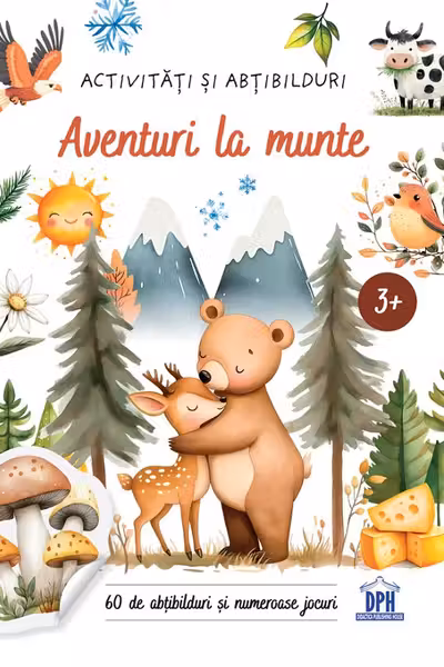Aventuri la munte. Activități și abțibilduri