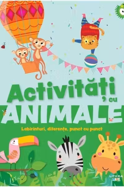 ACTIVITATI CU ANIMALE. Labirinturi diferente punct cu punct