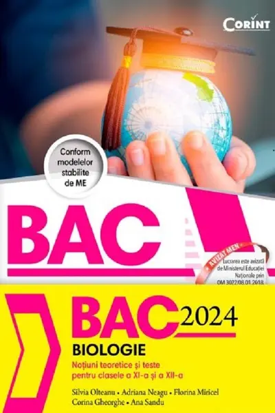 Bacalaureat 2024. Biologie - Clasele 11-12
