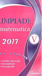 Olimpiada de matematica clasa a V-a 2017