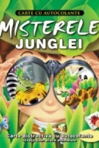 Misterele junglei Carte cu autocolante