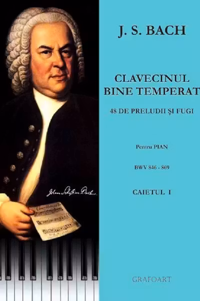 Clavecinul bine temperat pentru pian caietul 1